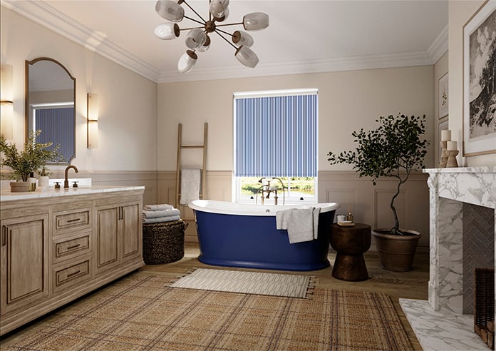 The British Stripe Co. Catherine, Bristol No.2 - Roller Blind - Image 7